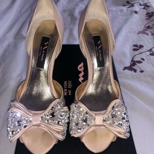 Nina beige 3” heels